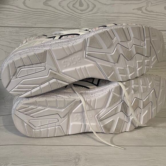 Asics Gel Kayanno Trainer Knit White Navy Blue Red Shoes Mens 13 - Picture 6 of 6